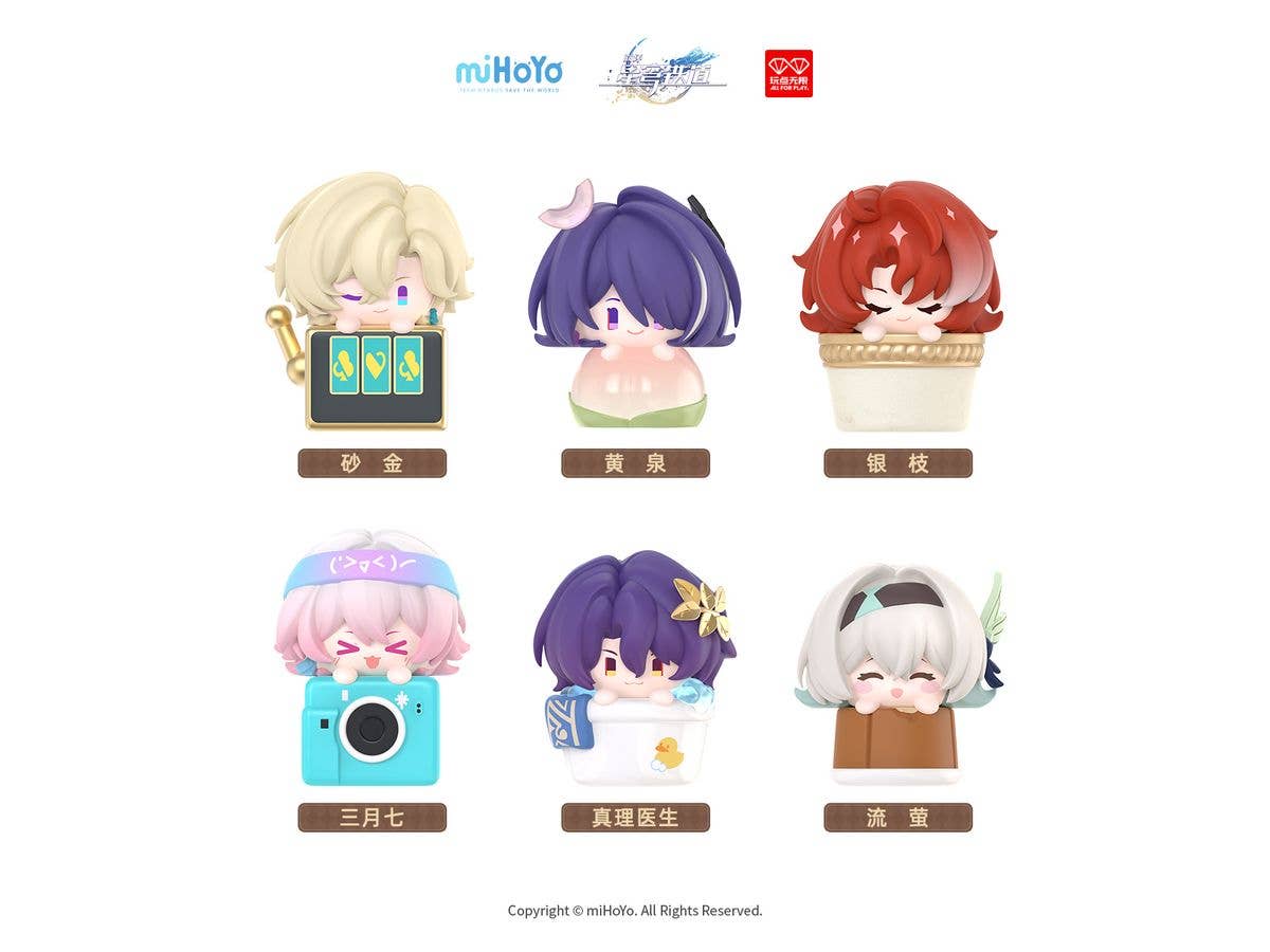 Honkai: Star Rail: Fingertip Keycap Series Vol.2 1Box 6pcs