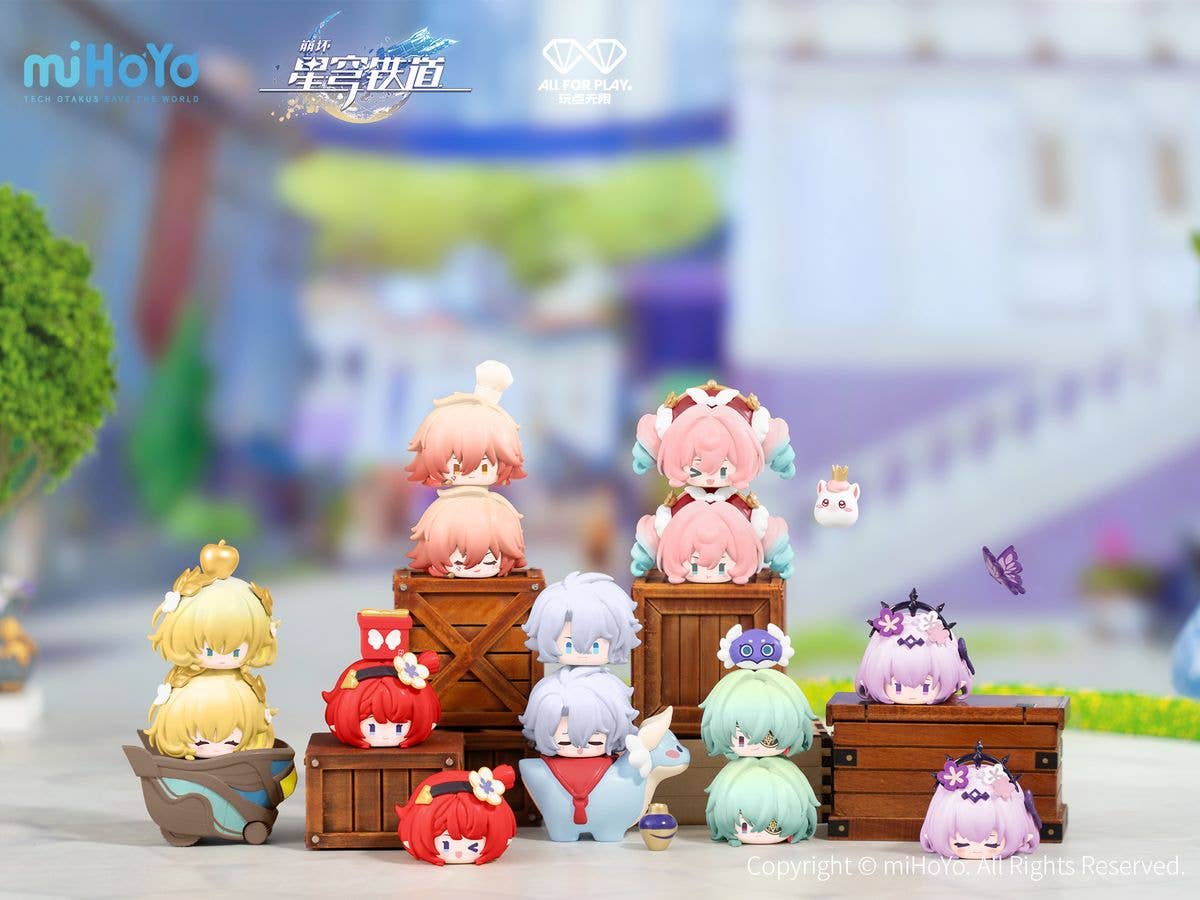 Honkai: Star Rail: Amphoreus' Saga of Heroes Series Super Stacking Figure 1Box 14pcs