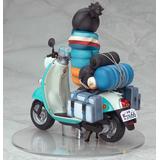 Shima Rin with Scooter 1/10スケール Laid-Back Camp: Rin Shima with Scooter PVC | HLJ.com