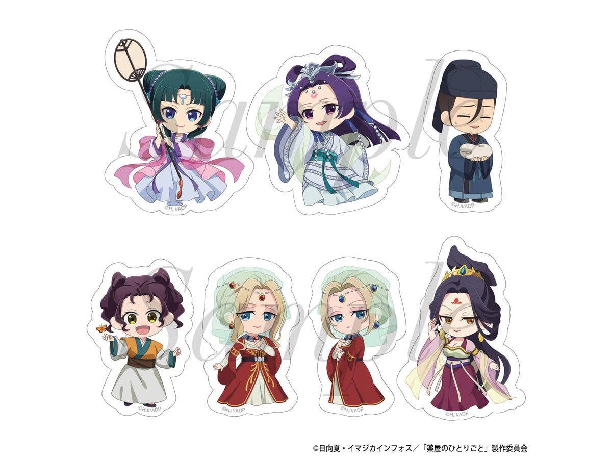 Tv Anime The Apothecary Diaries: Sticker Set
