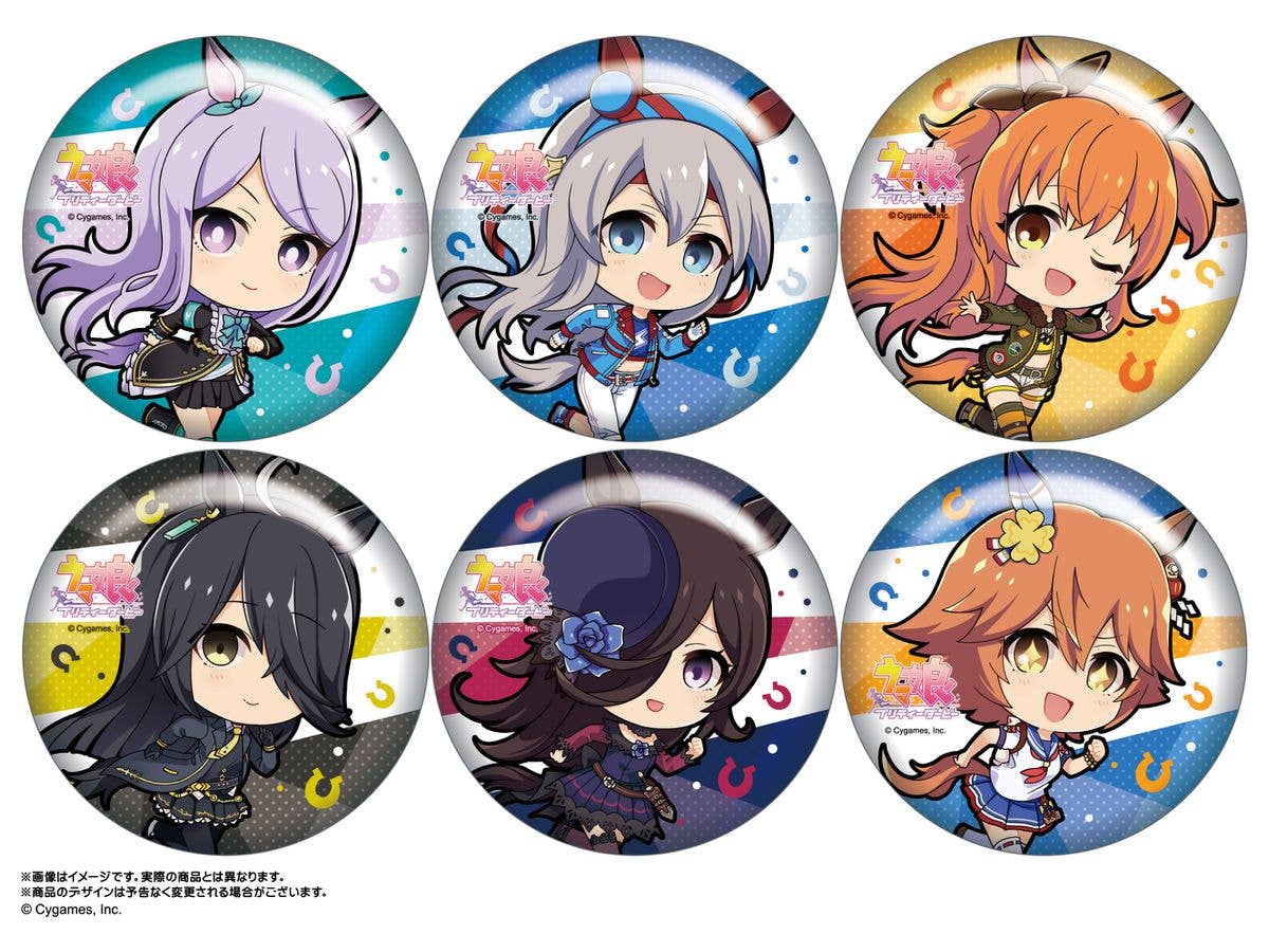 Uma Musume Pretty Derby: Chara Puch Can Badge Vol.2 1Box (6pcs)