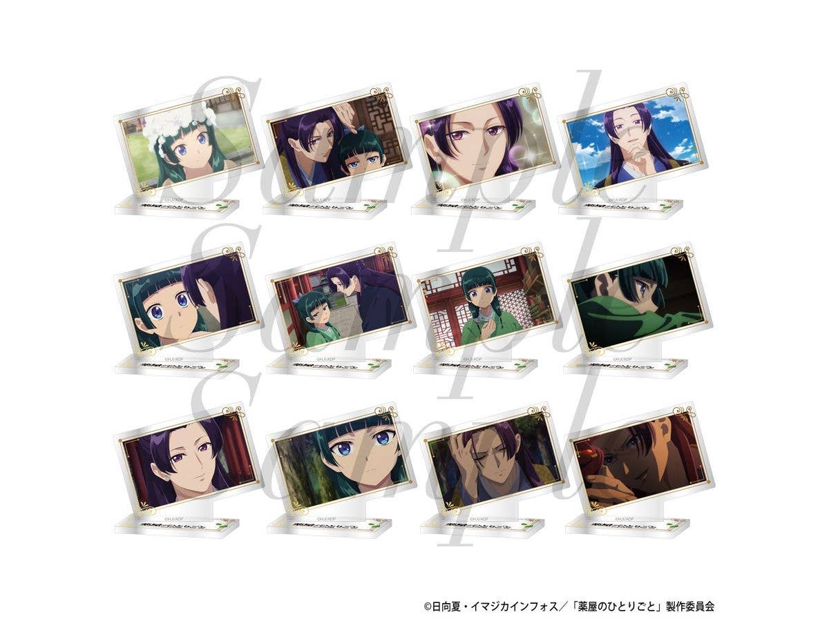 Tv Anime The Apothecary Diaries: Trading Mini Plate Stand Season 2 Vol.3 1 Box 12Pcs
