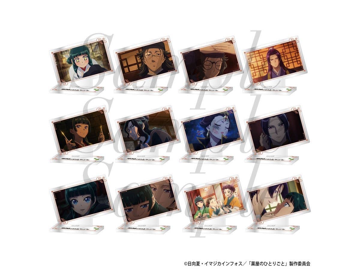 Tv Anime The Apothecary Diaries: Trading Mini Plate Stand Season 2 Vol.4 1 Box 12Pcs