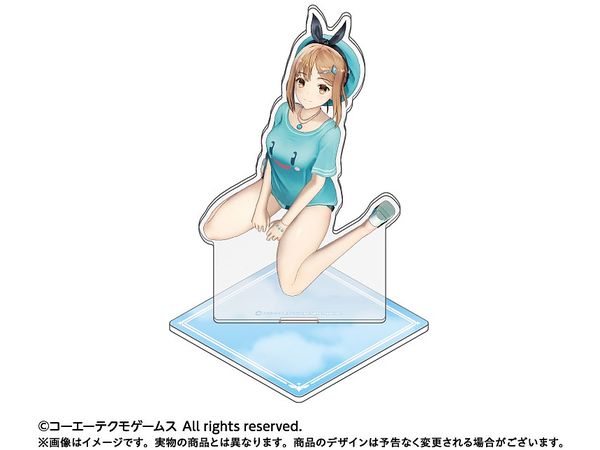 Atelier Ryza: Ever Darkness & the Secret Hideout: Acrylic Stand Change Clothes Ryza Blue Puni Costume Ver.