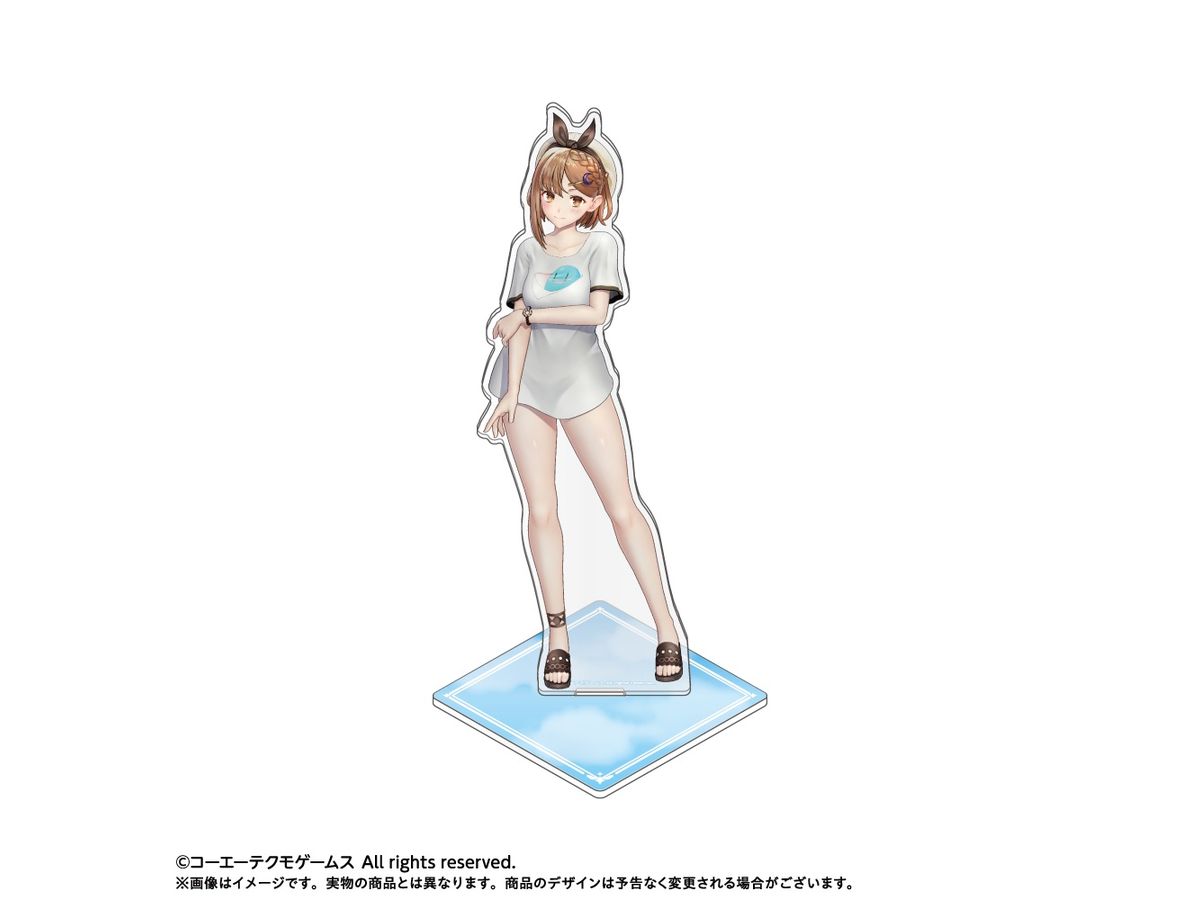 Atelier Ryza 2: Lost Legends & the Secret Fairy: Acrylic Stand Change Clothes Ryza Beware Of Jumping Out Of Puni! Ver.
