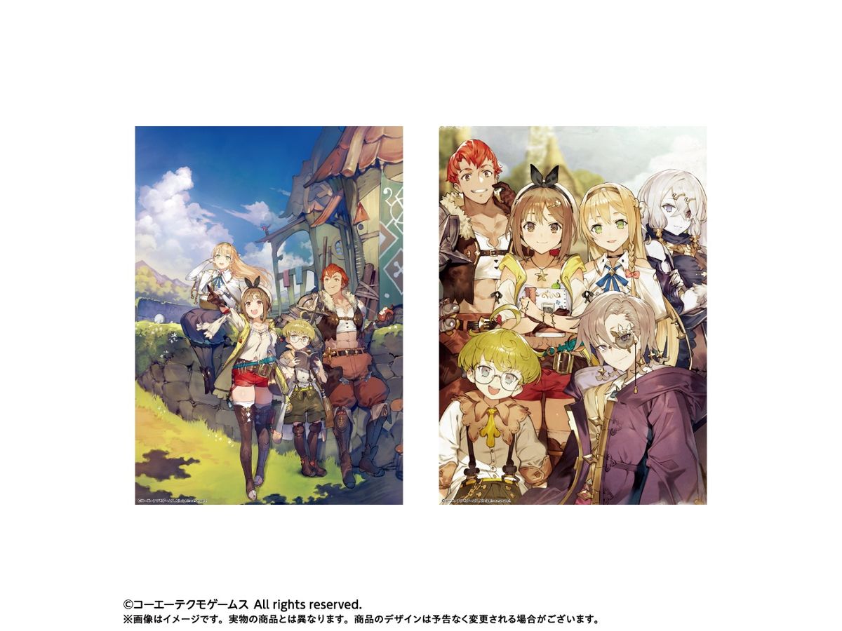 Atelier Ryza: Ever Darkness & the Secret Hideout: A3 Clear Poster Set