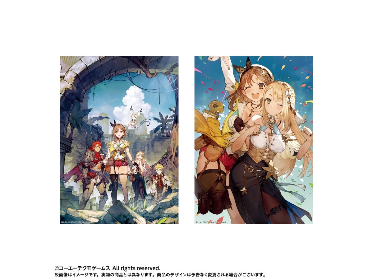 Atelier Ryza 2: Lost Legends & the Secret Fairy: A3 Clear Poster Set