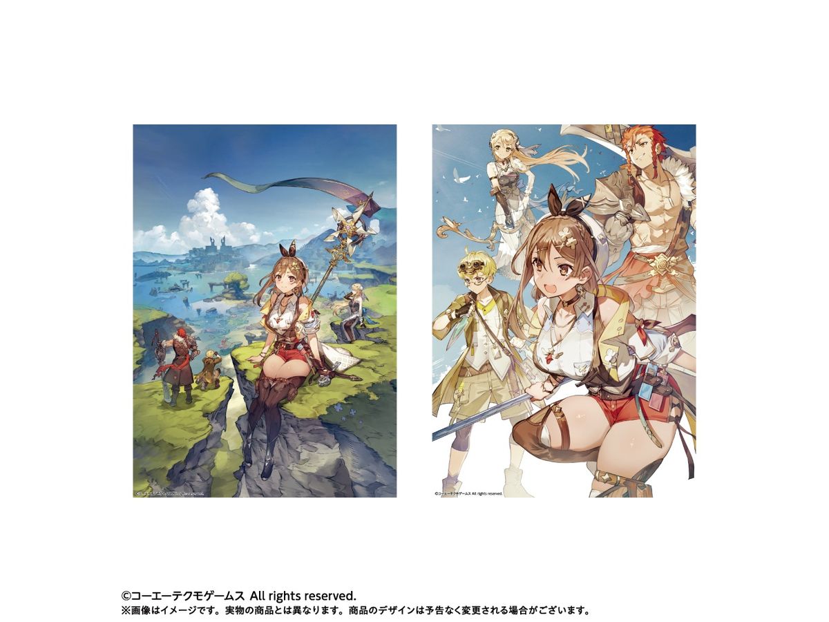 Atelier Ryza 3: Alchemist of the End & the Secret Key: A3 Clear Poster Set