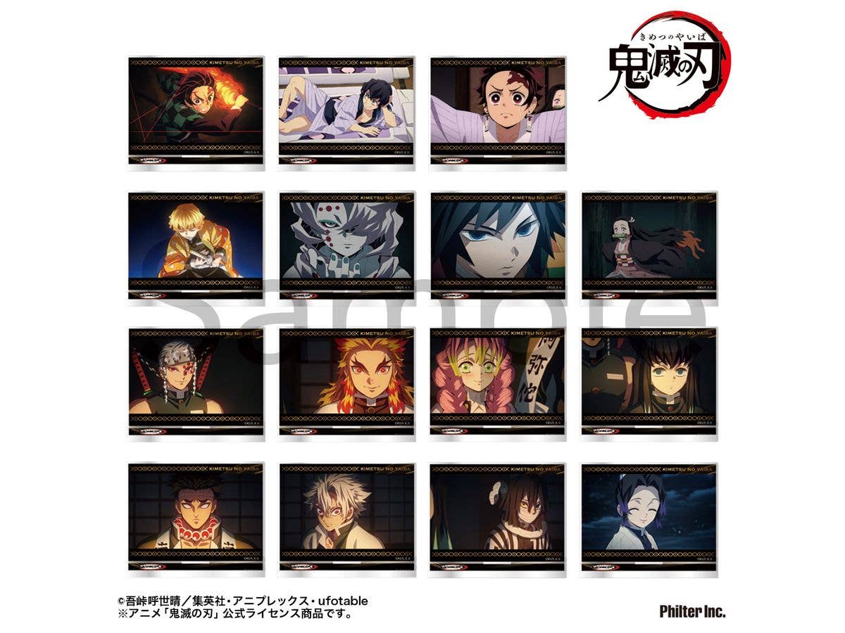 Demon Slayer: Kimetsu no Yaiba Trading Mini Plate Stands - Ambition Arc Vol. 2: 1Box (15pcs)