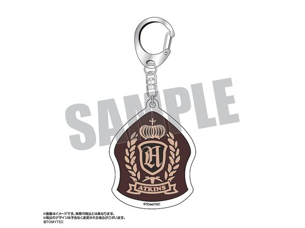 Little Armory: School Emblem Acrylic Keychain Atkins College
