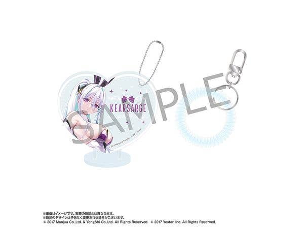 Azur Lane x Pasela: Pikuria Acrylic Keychain & Stand + Coil Bracelet Kearsarge (Bunny Girl)