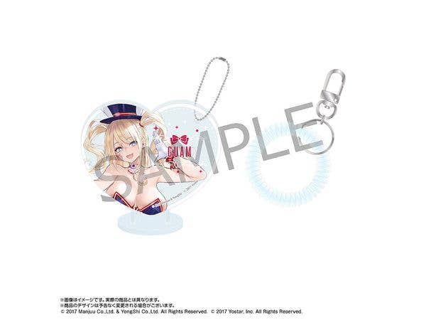 Azur Lane x Pasela: Pikuria Acrylic Keychain & Stand + Coil Bracelet Guam (Bunny Girl)