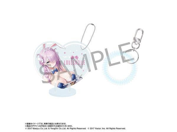 Azur Lane x Pasela: Pikuria Acrylic Keychain & Stand + Coil Bracelet Louisville (Bunny Girl)