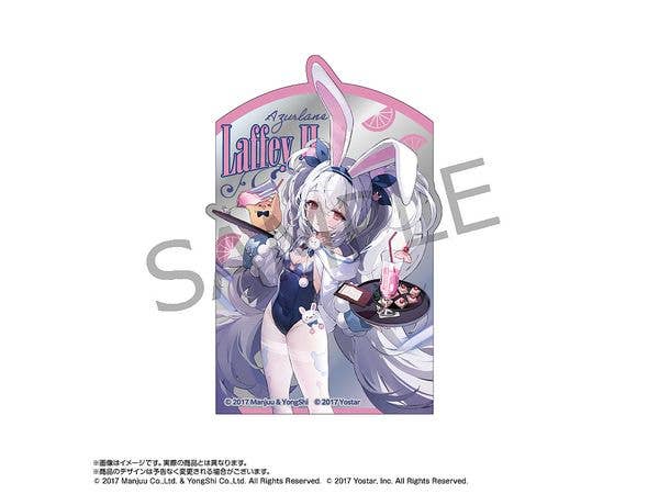 Azur Lane x Pasela: Pub Mirror Style Sticker Laffey Ii (Bunny Girl)