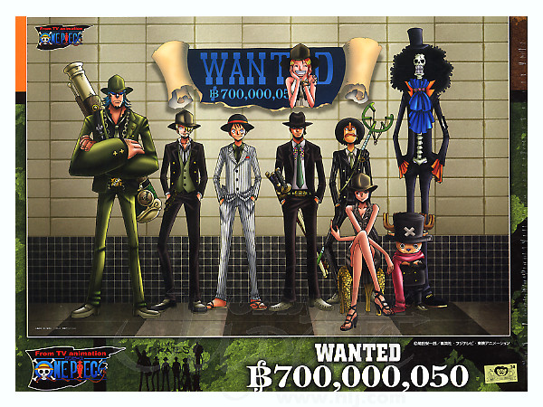 One Piece JIgsaw Puzzle 1000pcs: Wanted 700,000,050 Beri