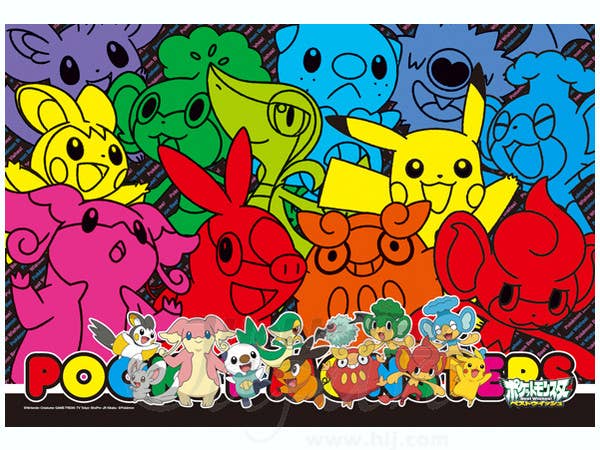 Pokemon Best Wishes!/ Colorful Pokemon 108pcs | HLJ.com