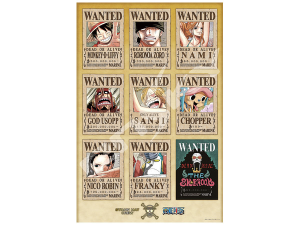 Jigsaw Puzzle One Piece: New Wanted Posters 1000pcs