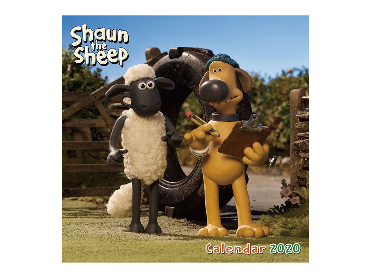 Shaun the Sheep 2020 Calendar