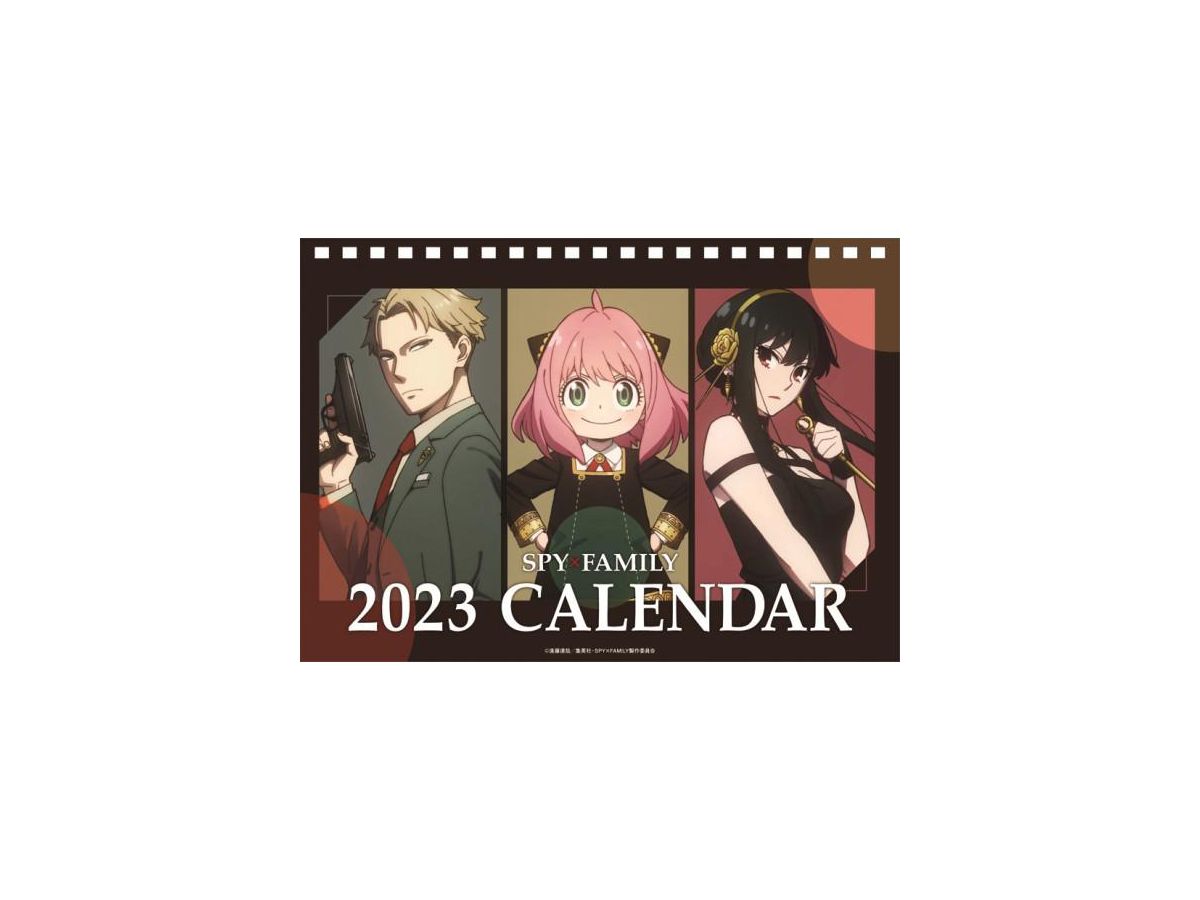 Spy x Family: CL-010 2023 Desktop Calendar