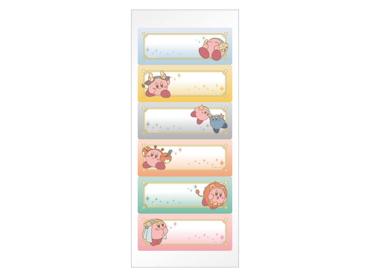 Kirby: KIRBY Horoscope Collection Schedule Memo Sticky 1