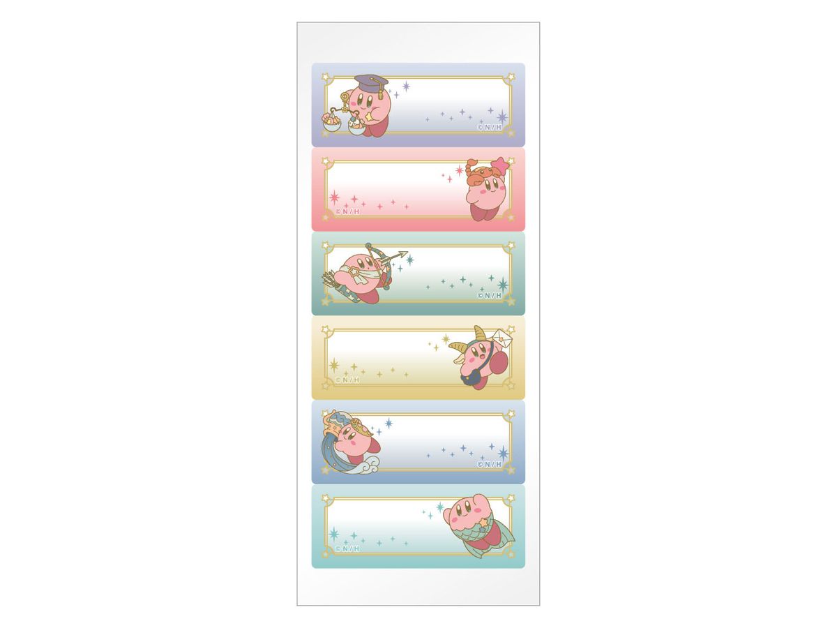 Kirby: KIRBY Horoscope Collection Schedule Memo Sticky 2