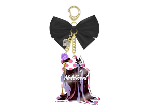 Disney Villains: Acrylic Ribbon Charm 2 Maleficent (Sleeping Beauty)