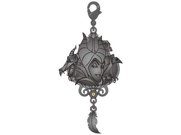 Disney Villains: Relief Charm 2 Maleficent (Sleeping Beauty)