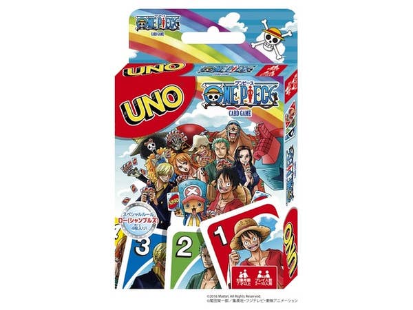 One Piece Uno Card Game Hlj Com