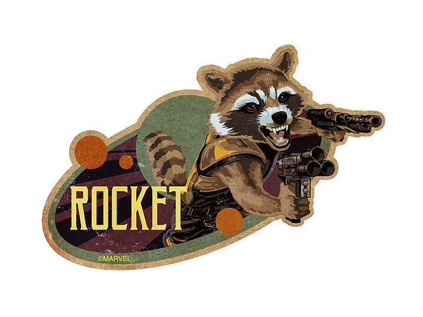 Marvel Travel Sticker 14 Rocket Raccoon