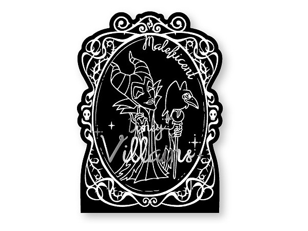 Disney Villains: Die-Cut Memo Pad 1 Maleficent