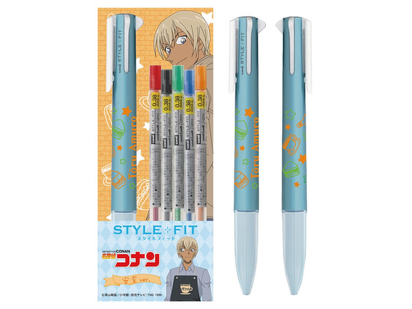 Detective Conan: Style Fit Detective Conan Pen Body: 5 Color Holder 2 Amuro Ver.