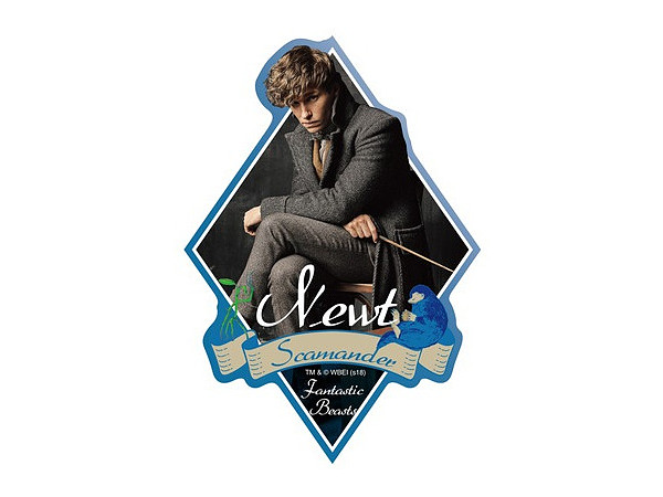Fantastic Beasts: Travel Sticker 1 Newt Scamander