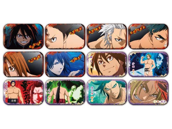 Hinomaru Sumo: Maru Kaku Can Badge 1Box 12pcs