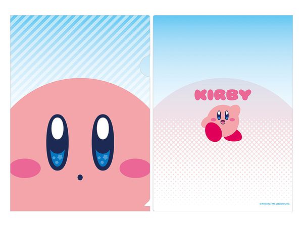 Kirby: Pupupu Face Clear File 1 Kirby