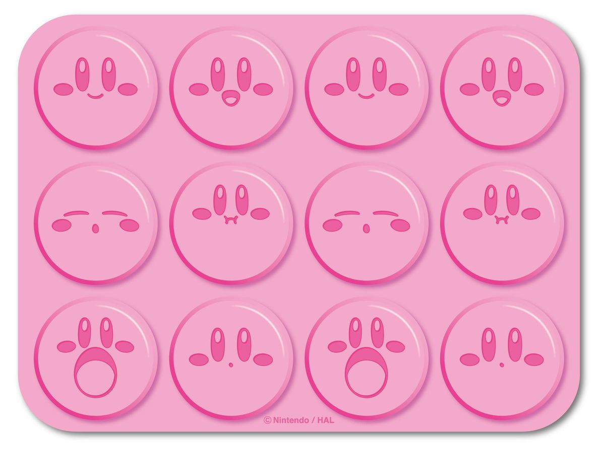 Kirby: Silicone Mold Tray (for Ice Cubes, Chocolate, and More) (Reissue)
