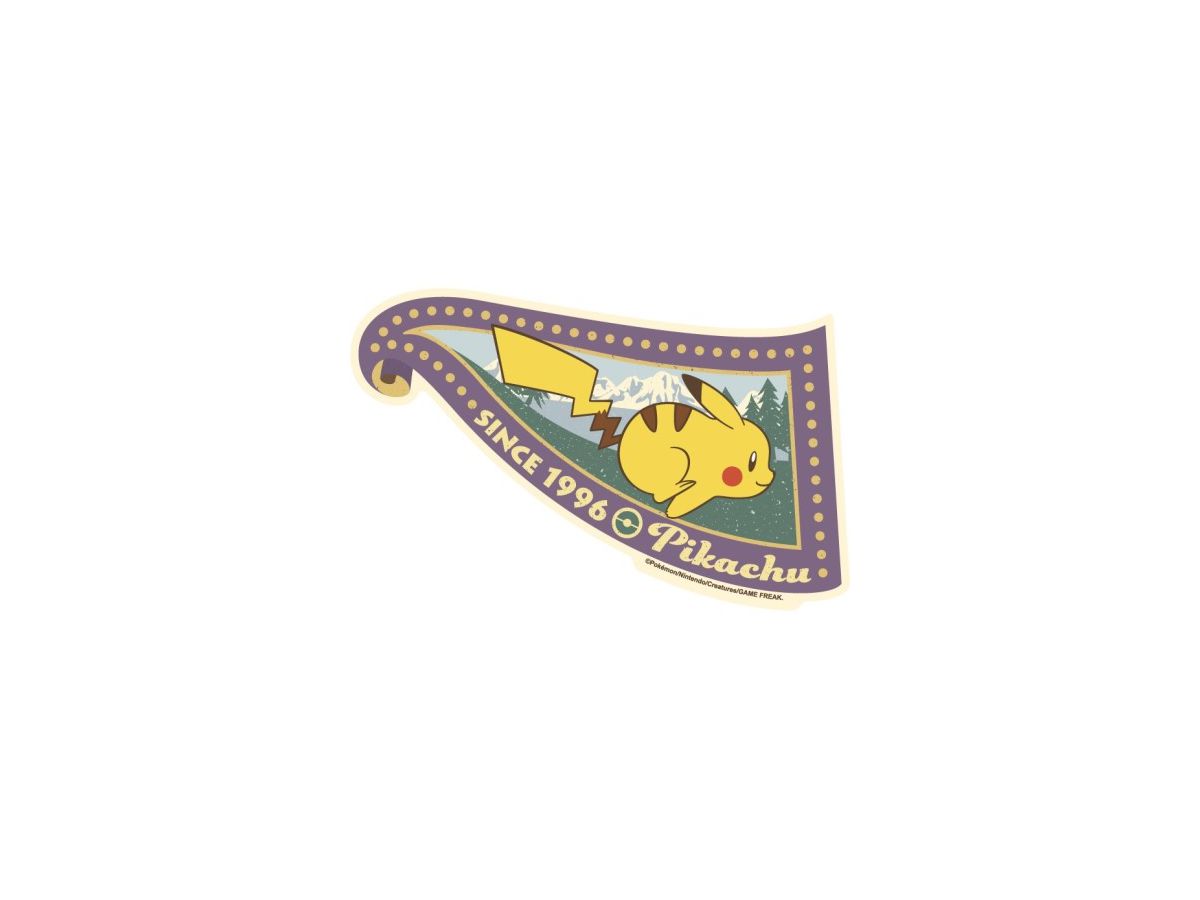 Pokemon: Retro Sticker Collection 02. Pikachu B