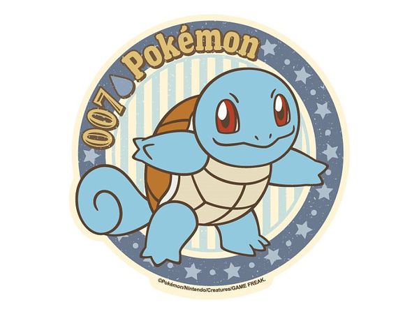 Pokemon: Retro Sticker Collection 07. Squirtle