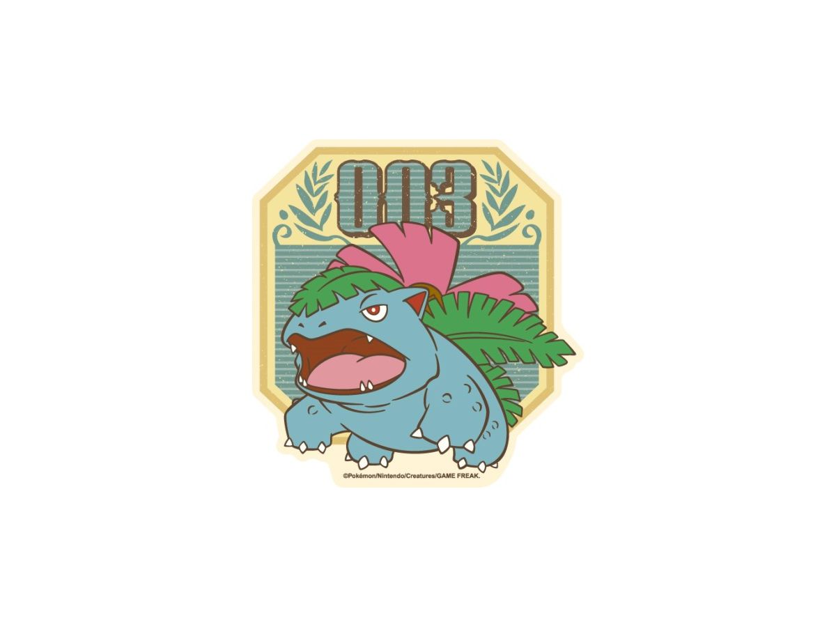 Pokemon: Retro Sticker Collection 08. Venusaur