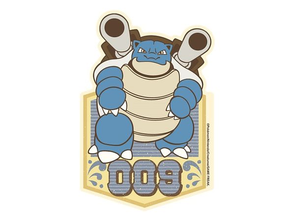 Pokemon: Retro Sticker Collection 10. Blastoise