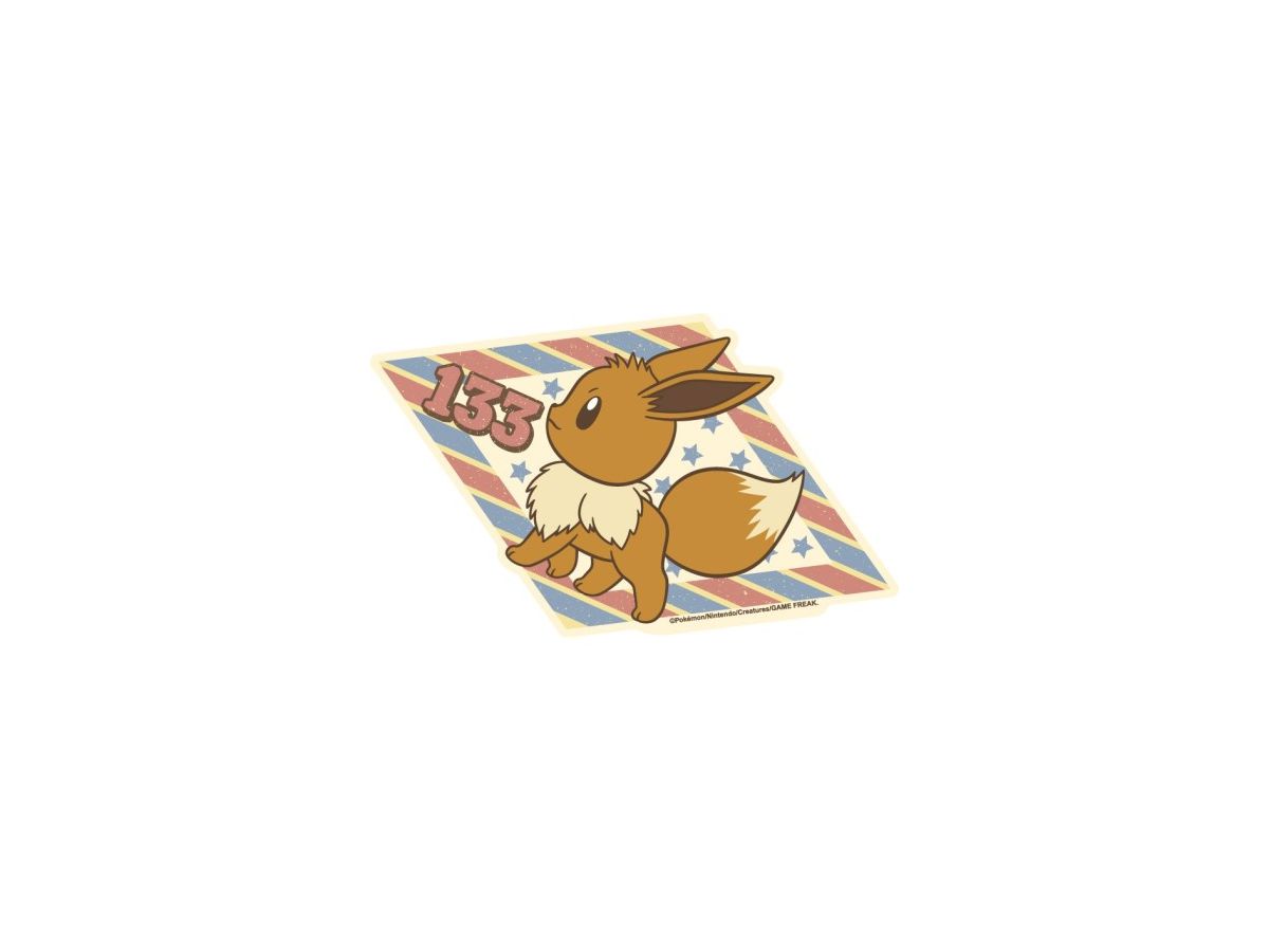 Pokemon: Retro Sticker Collection 11. Eevee