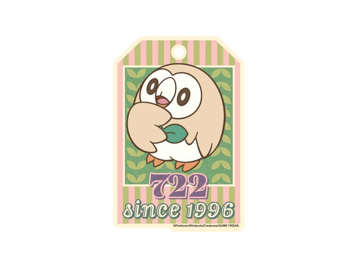 Pokemon: Retro Sticker Collection 17. Rowlet