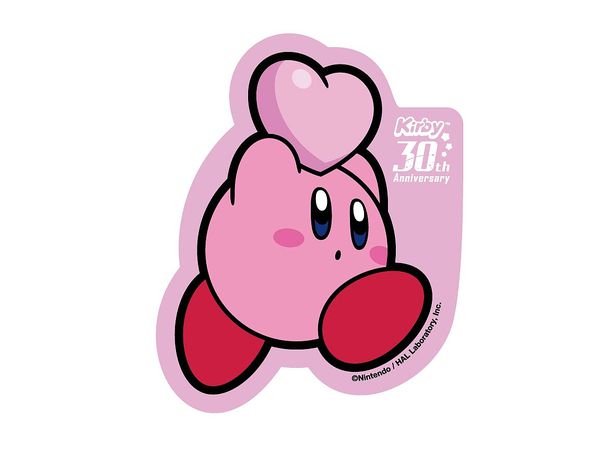 Kirby: 30th Die-Cut Sticker 11 Friends Heart