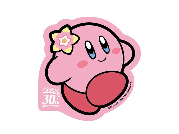 Kirby: 30th Die-Cut Sticker 12 Flowered