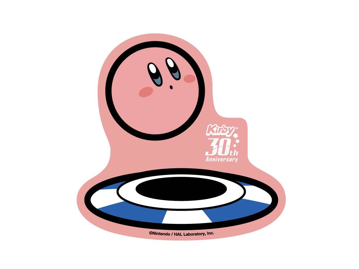 Kirby: 30th Die-Cut Sticker 19 Hole In One!
