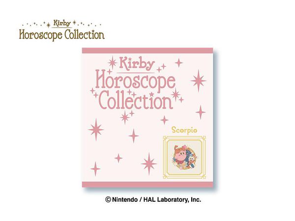 Kirby: KIRBY Horoscope Collection Jacquard Hand Towel 8 Scorpio