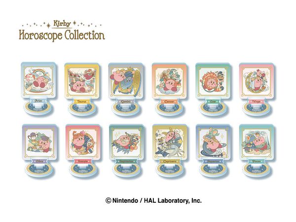 Kirby: KIRBY Horoscope Collection Acrylic Stand Collection: 1Box (12pcs)
