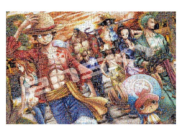 Jigsaw Puzzle One Piece: One Piece Mosaic Art (Landing) 1000pcs (No.1000-586: 750mm x 500mm)