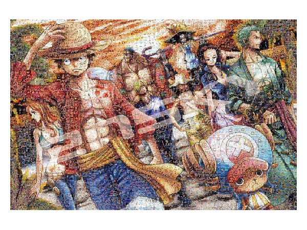 Jigsaw Puzzle One Piece: One Piece Mosaic Art (Landing) 1000pcs (No.1000-586: 750mm x 500mm)