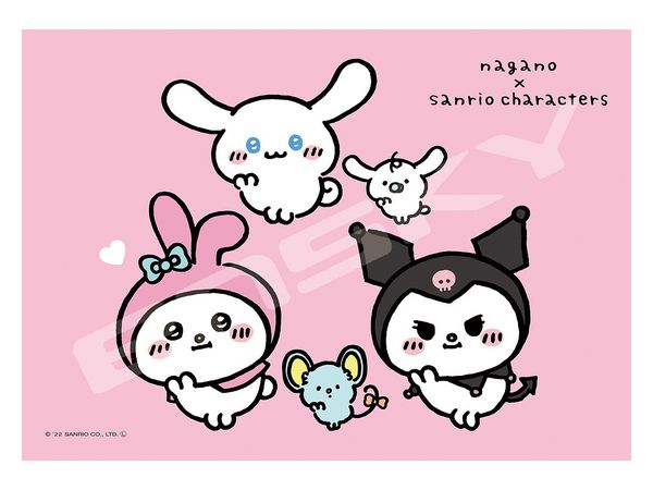 Jigsaw Puzzle nagano x Sanrio characters: Pi 208pcs (No.208-085: 257 x 182mm)
