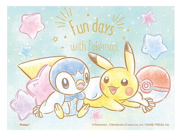 Jigsaw Puzzle Pokemon: Pokemon Relaxing 150pcs (No.MA-C11: 102 x 76mm)